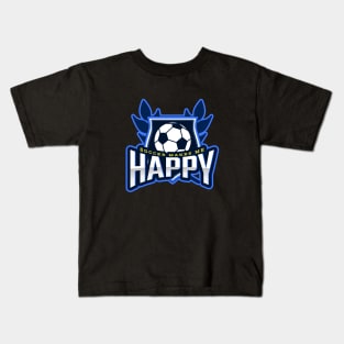 Soccer Makes Me Happy Kids T-Shirt